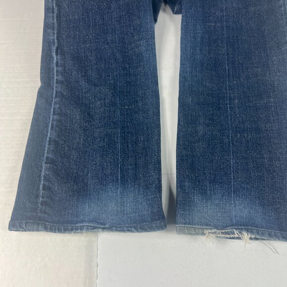 Citizens Of Humanity Jean Women 33x32 Margo Low Waist Boot Cut Blue Denim Tag 31 - Picture 2 of 16